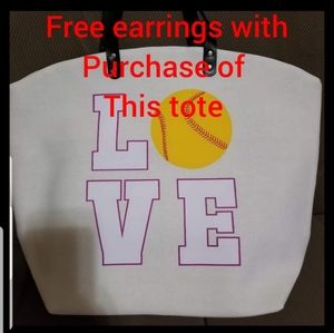 🍏 🆕️ Softball Tote